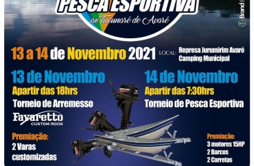 2° Torneio Pesca Esportiva de Tucunaré em Avaré 2021